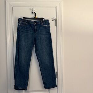 Chaps Slim Boyfriend Blue Jeans